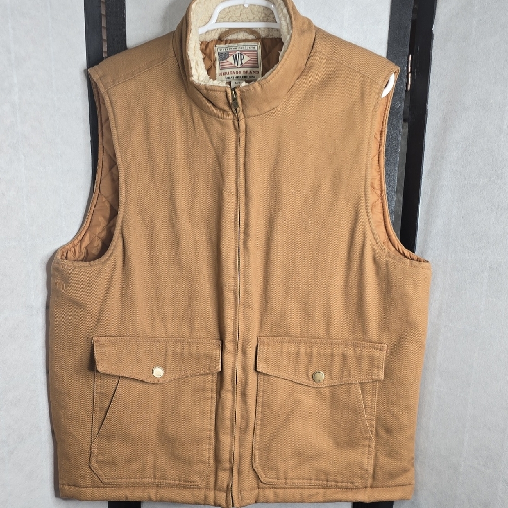 Waterproof Men's Tan Vest